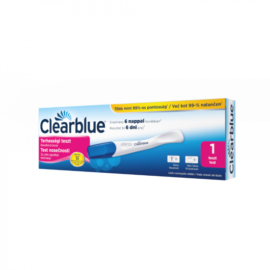 TERHESSÉGI TESZT CLEARBLUE RENDKÍVÜL KORAI - 1X